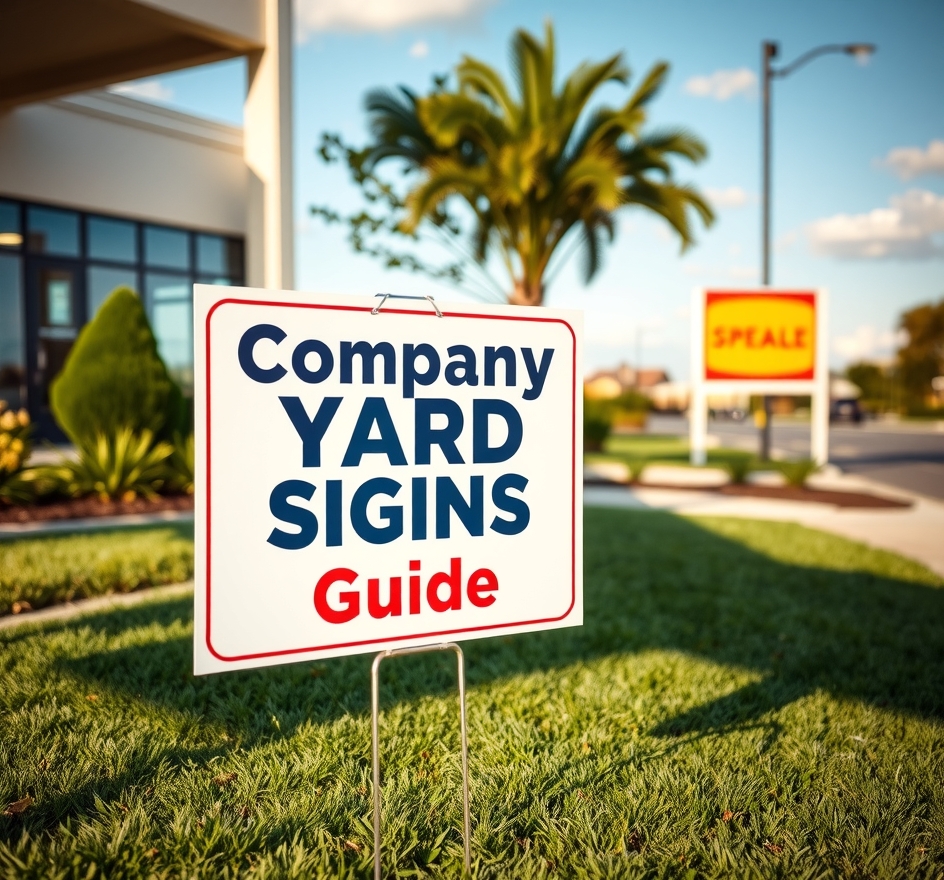 Evaluating the best Company Yard Signs Guide environment