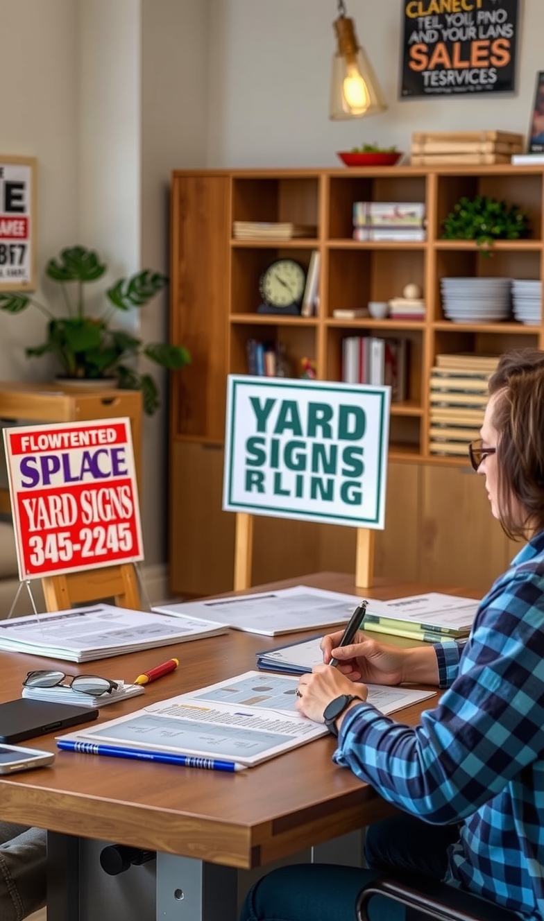 Preparation visual for Company Yard Signs Guide