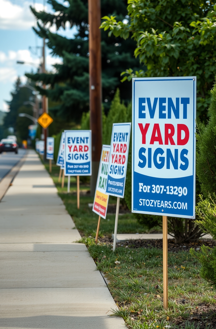 Event Yard Signs hero image