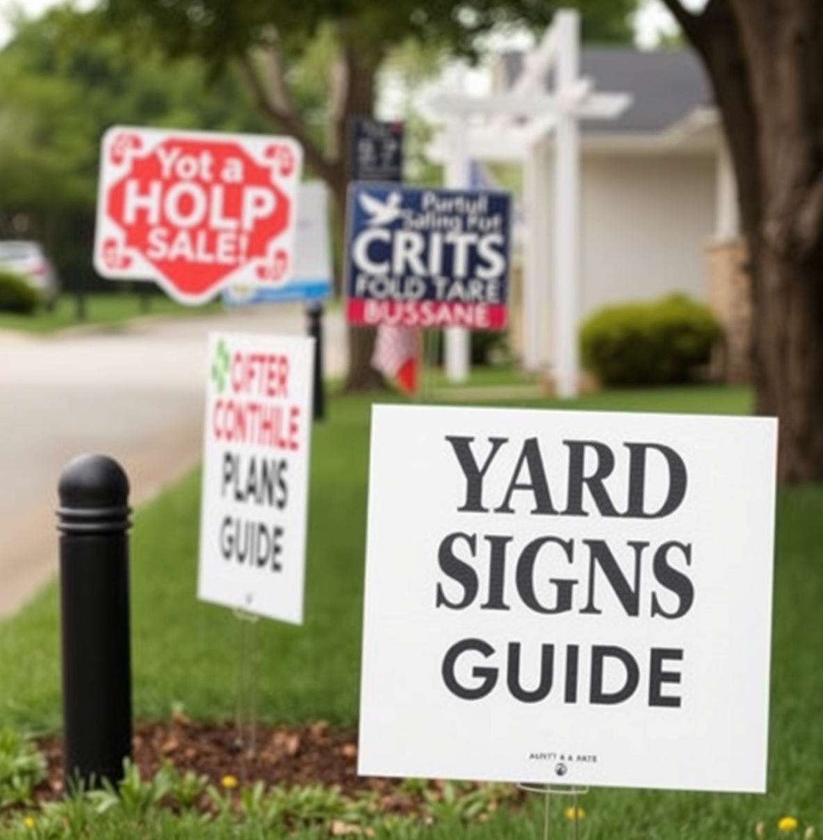 Yard Signs Spring Tx Guide