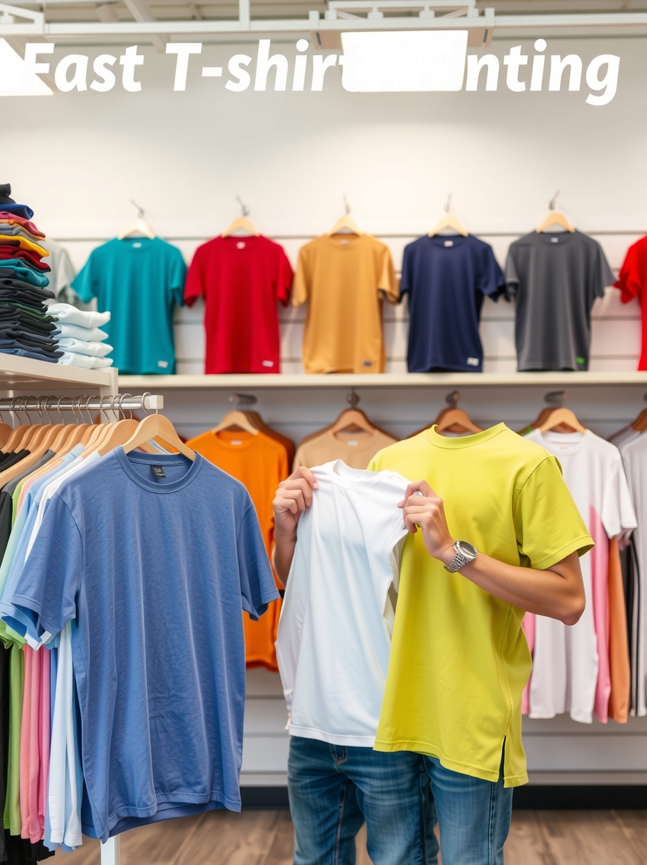 Evaluating the best Fast Tshirt Printing Near Me Guide environment