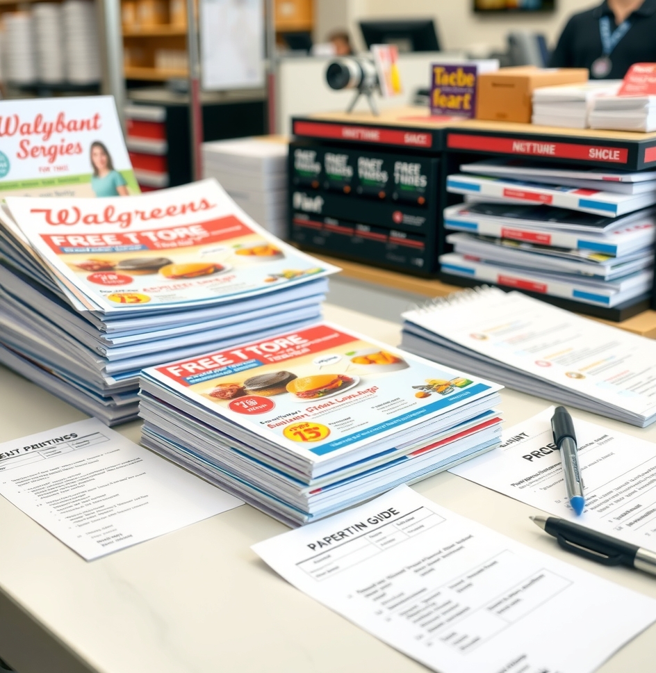 Checklist for Flyer Printing Walgreens Guide