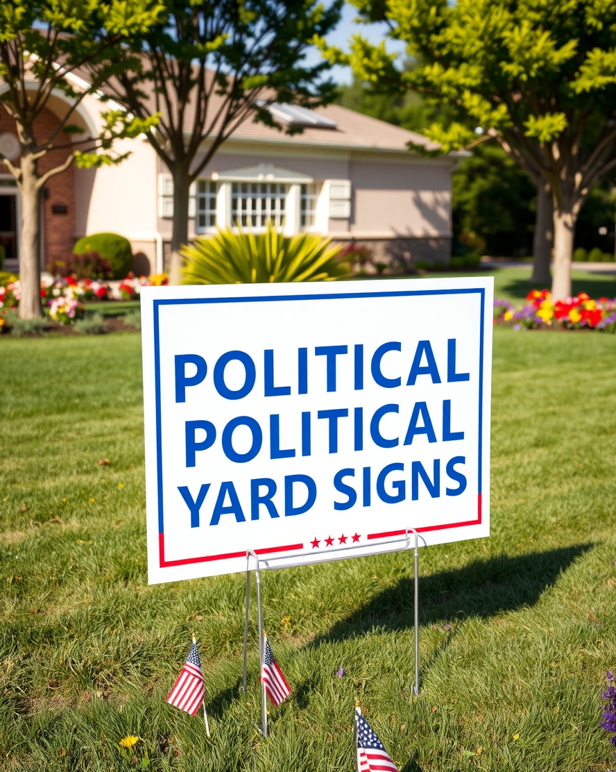 Evaluating the best Where to Get Political Yard Signs Free Guide environment