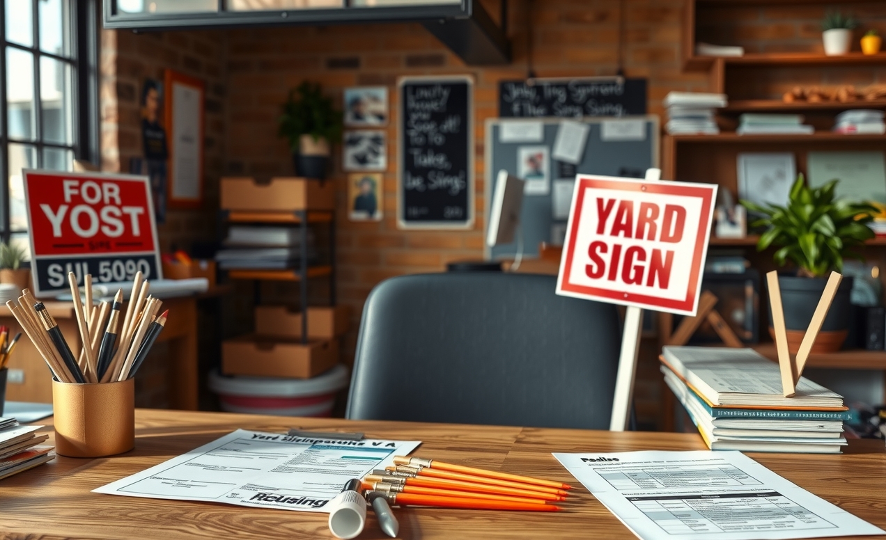 Preparation visual for Yard Signs Richmond Va Guide