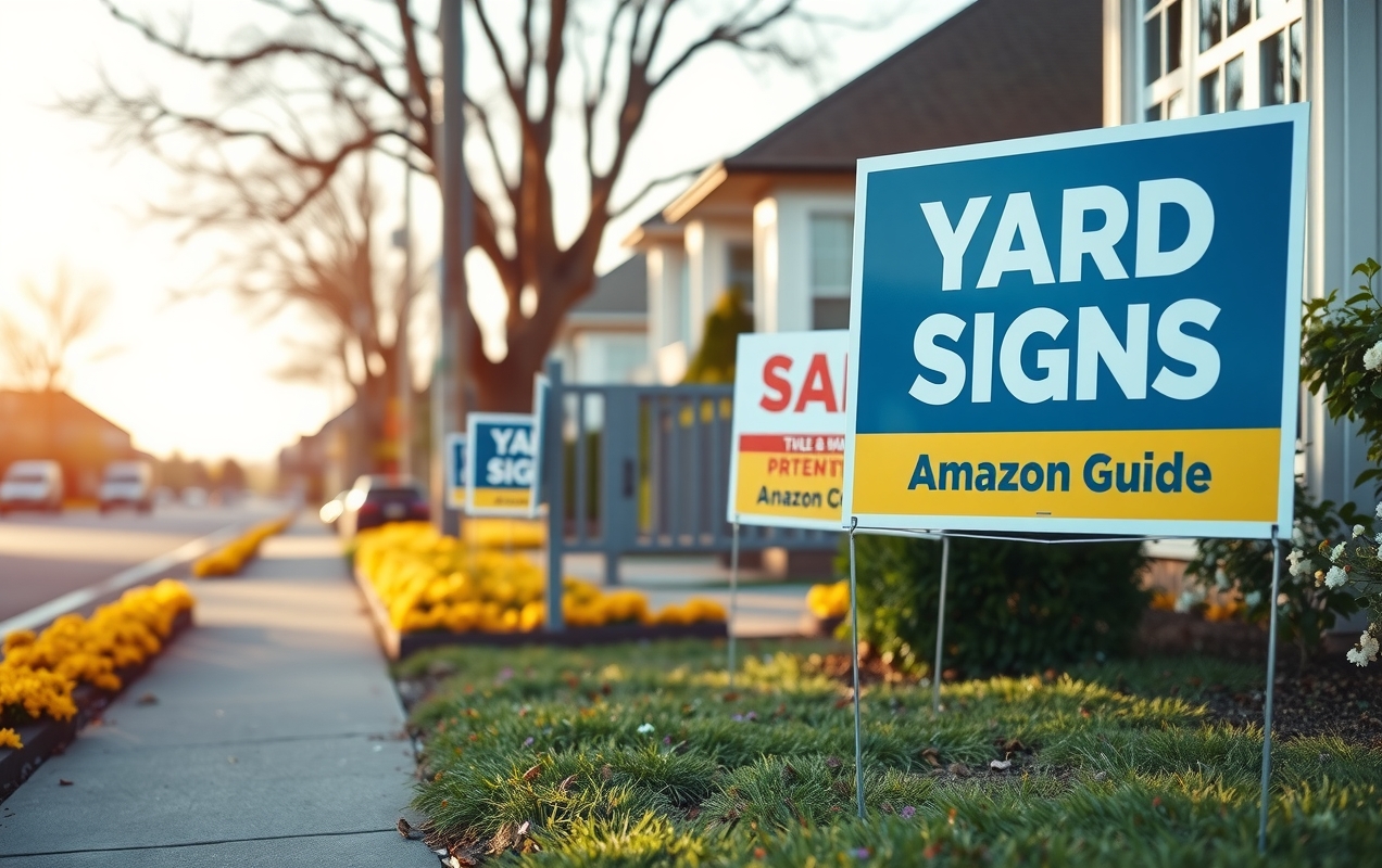 Yard Signs Amazon Guide