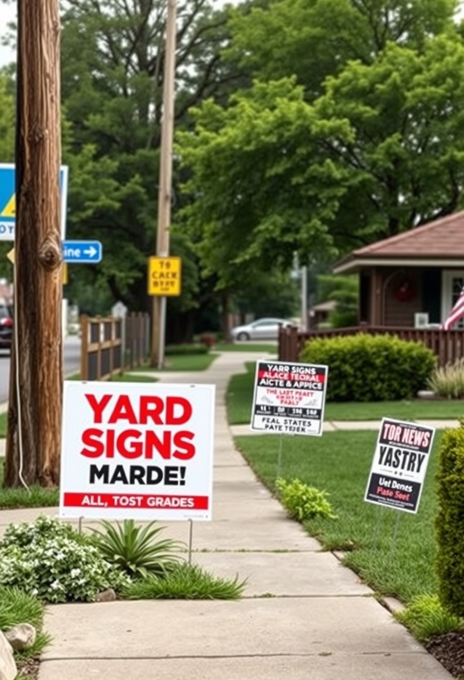 Yard Signs Made Guide
