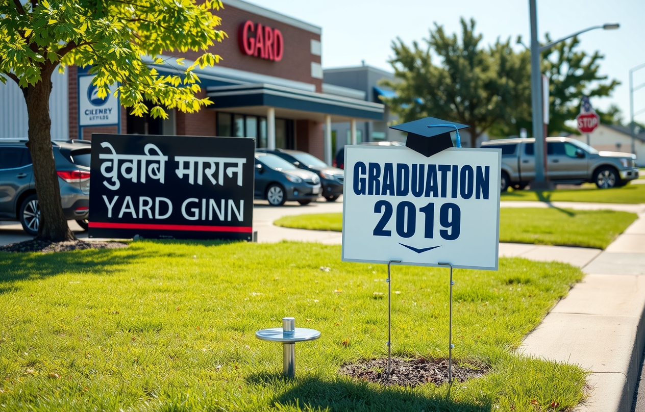 Checklist for Custom Graduation Yard Signs Guide
