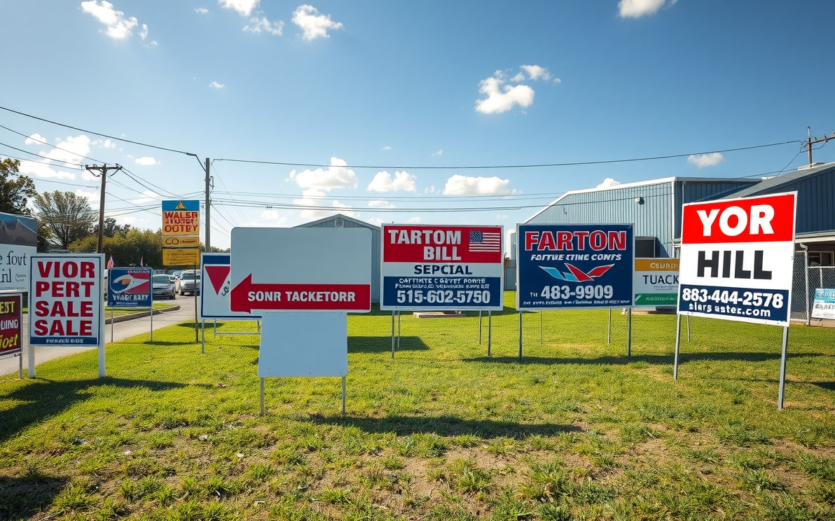 Quality check visual for Yard Signs Dayton Ohio Guide