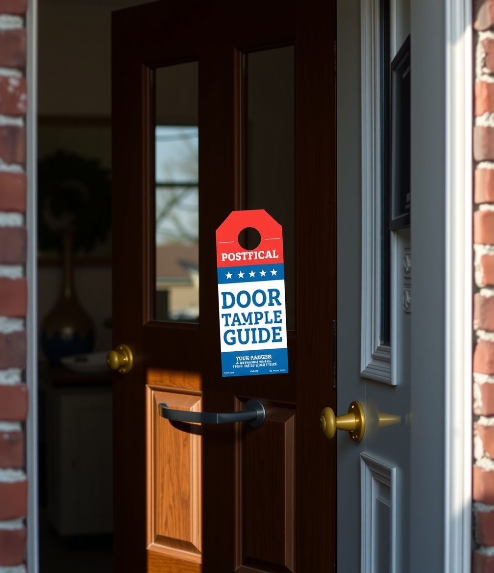 Checklist for Door Hangers Political Guide