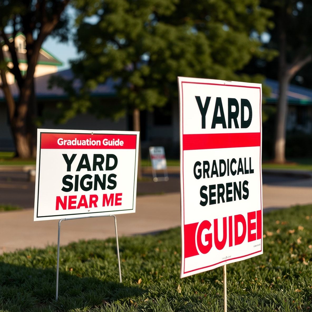 Evaluating the best Yard Signs Near Me Graduation Guide environment