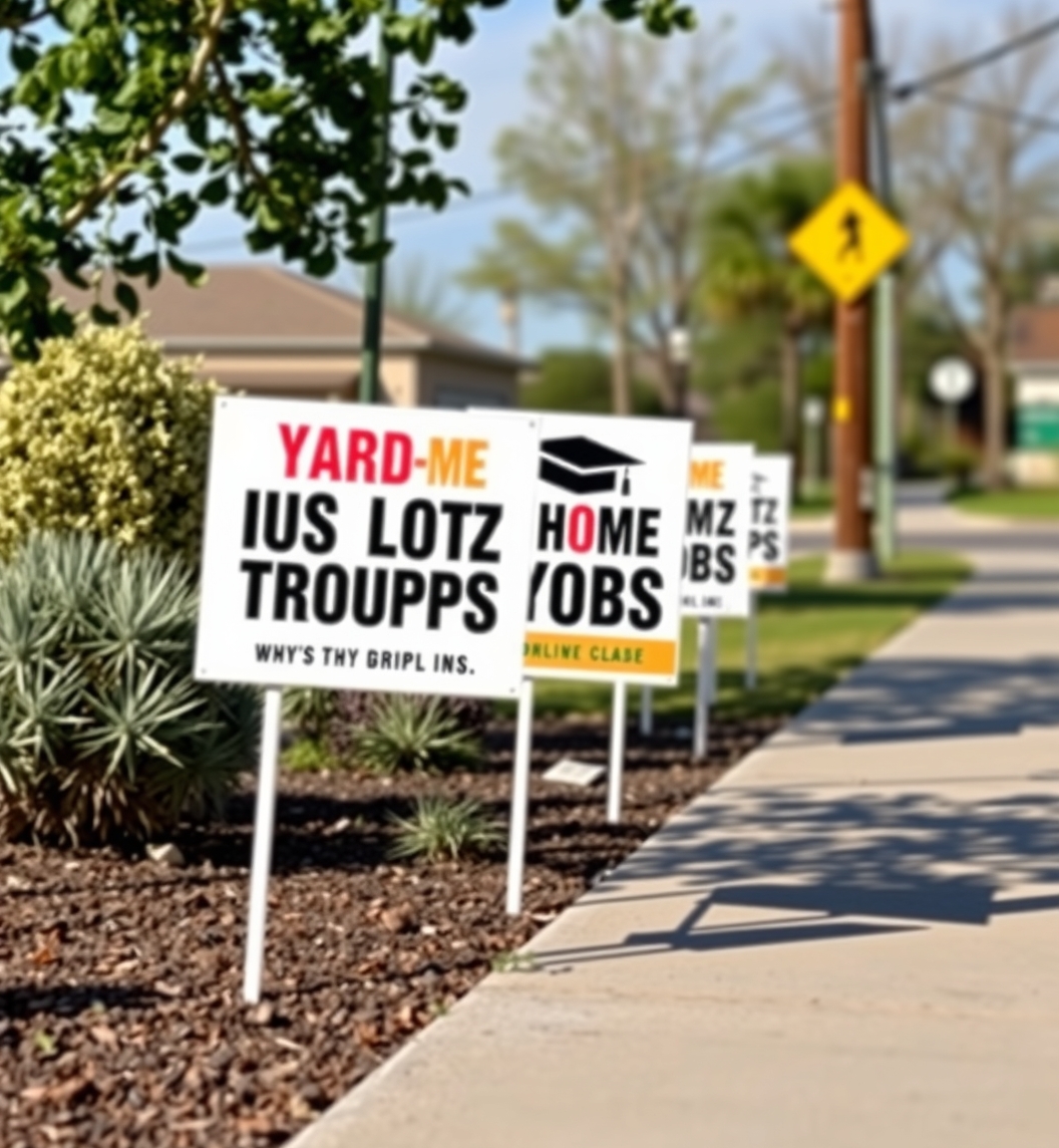 Checklist for Yard Signs Near Me Graduation Guide