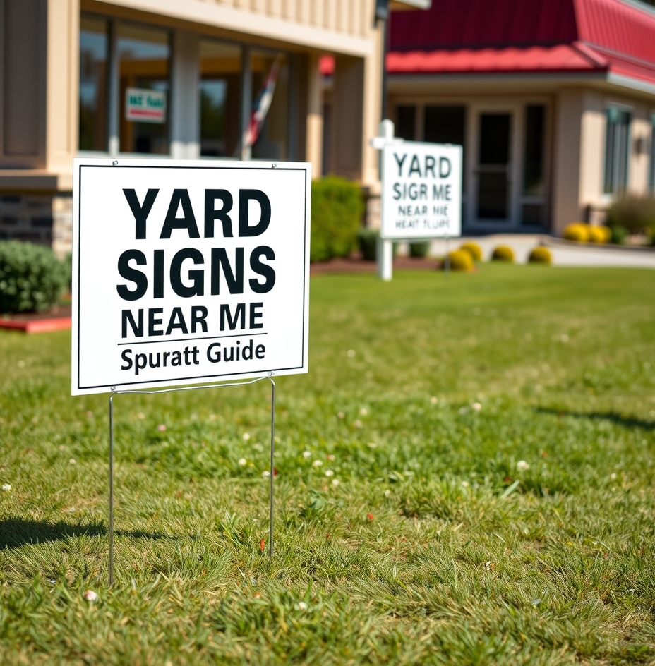 Preparation visual for Yard Signs Near Me Graduation Guide