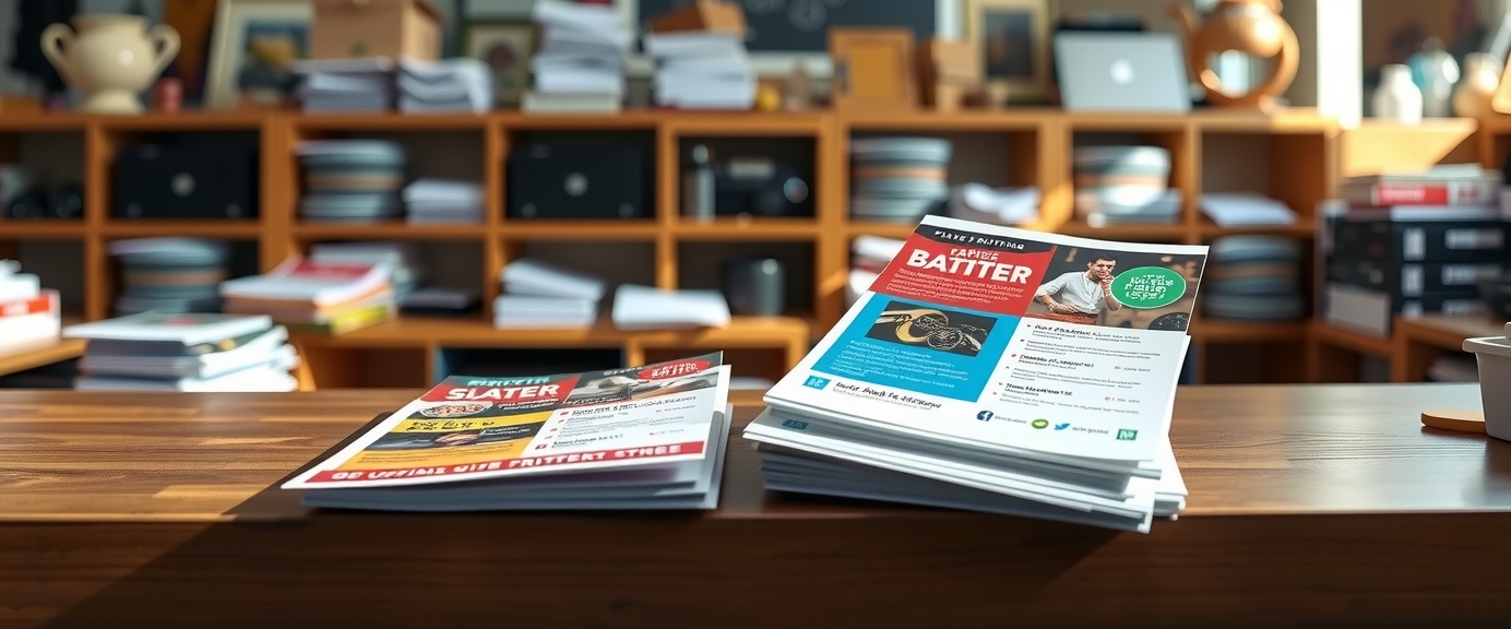 Preparation visual for Flyer Printing Austin Guide