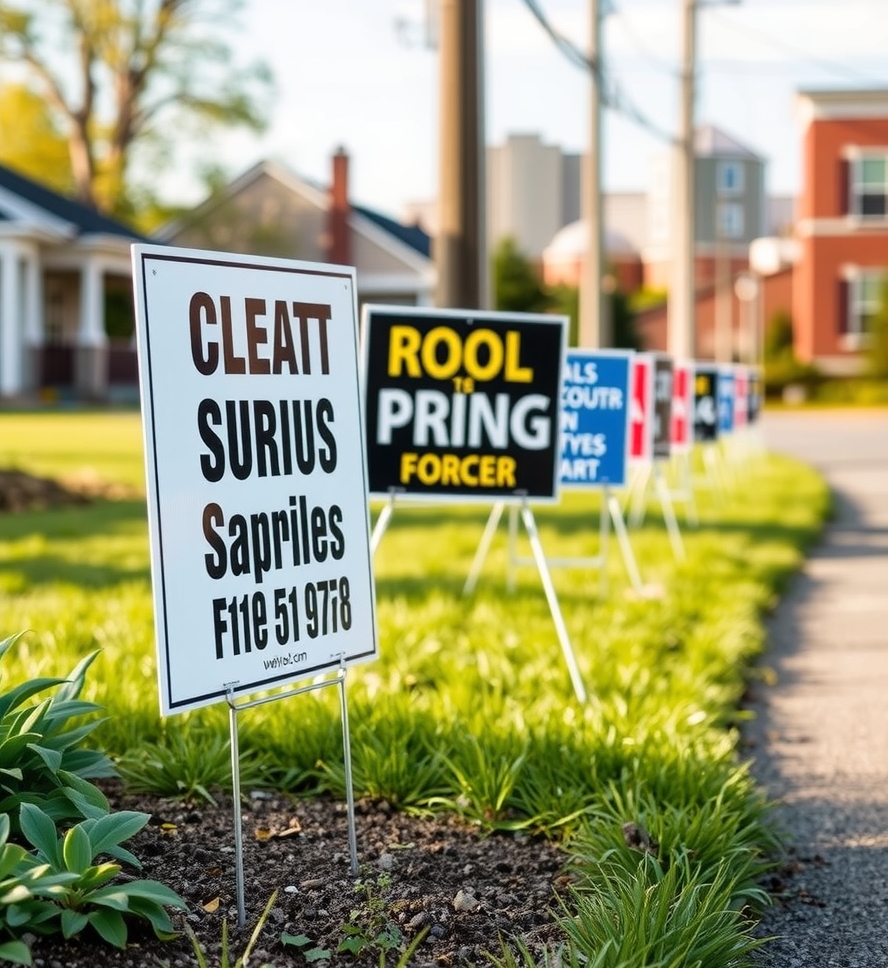 Custom Print Yard Signs Guide