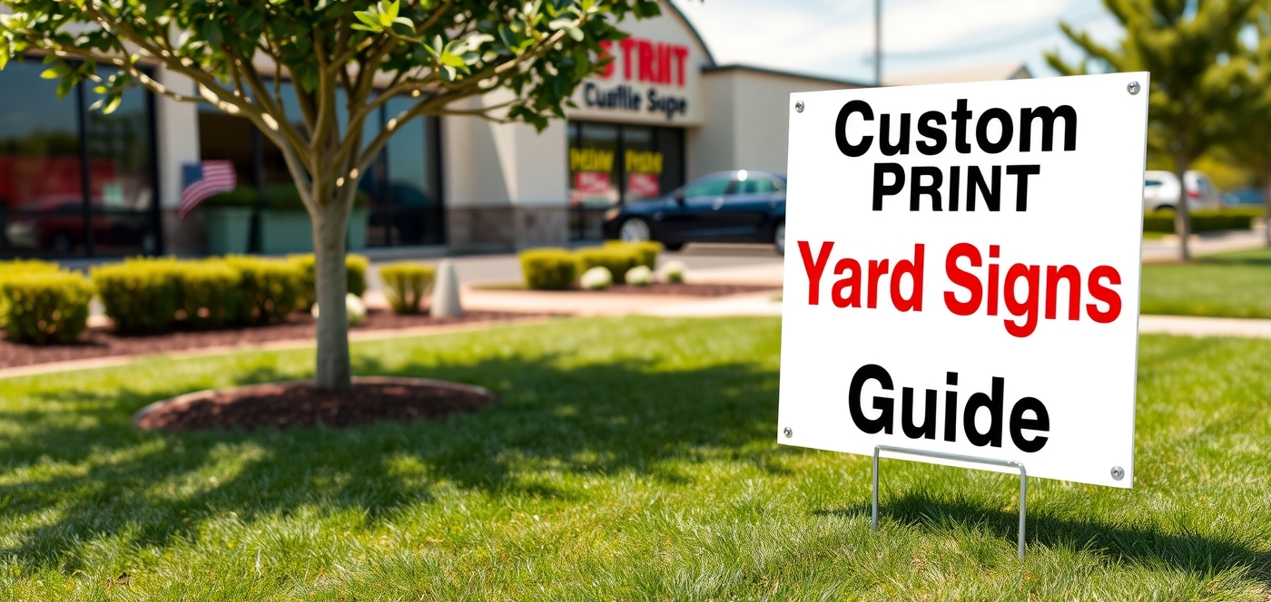 Evaluating the best Custom Print Yard Signs Guide environment