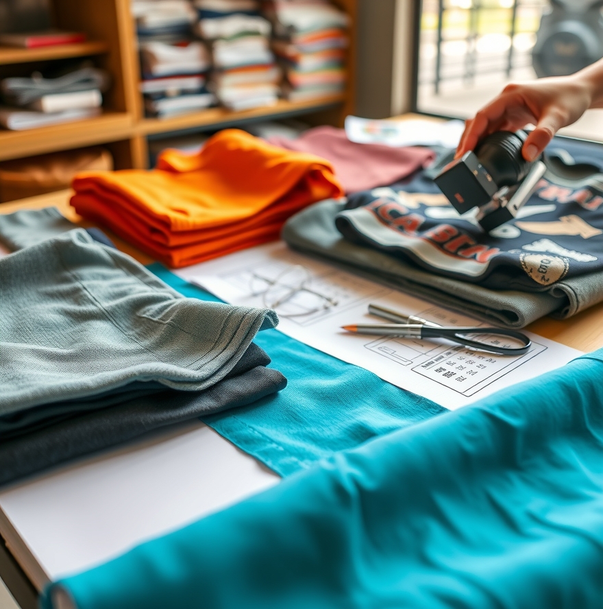 Preparation visual for Tshirt Printing Hawaii Guide