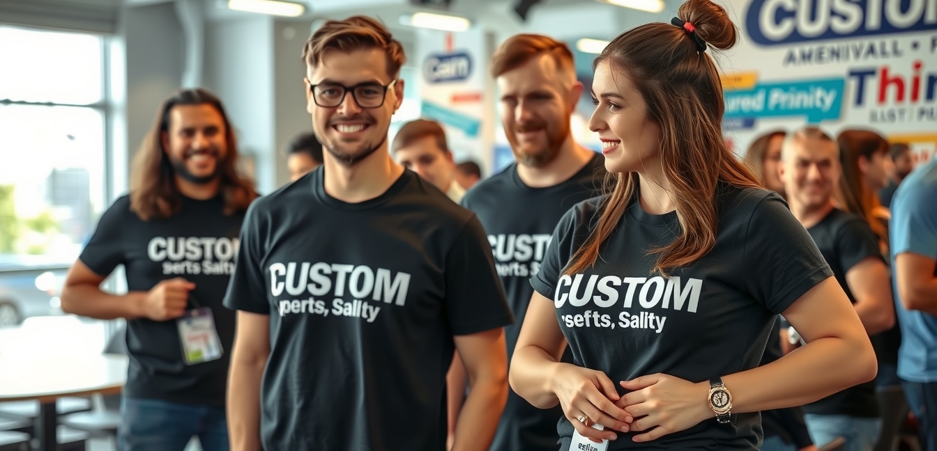 Preparation visual for Custom Tshirt Printing No Minimum Guide