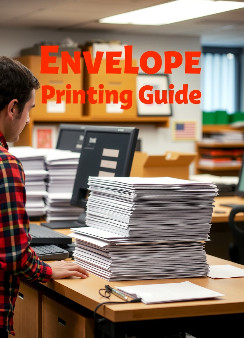 Checklist for Remittance Envelope Printing Guide