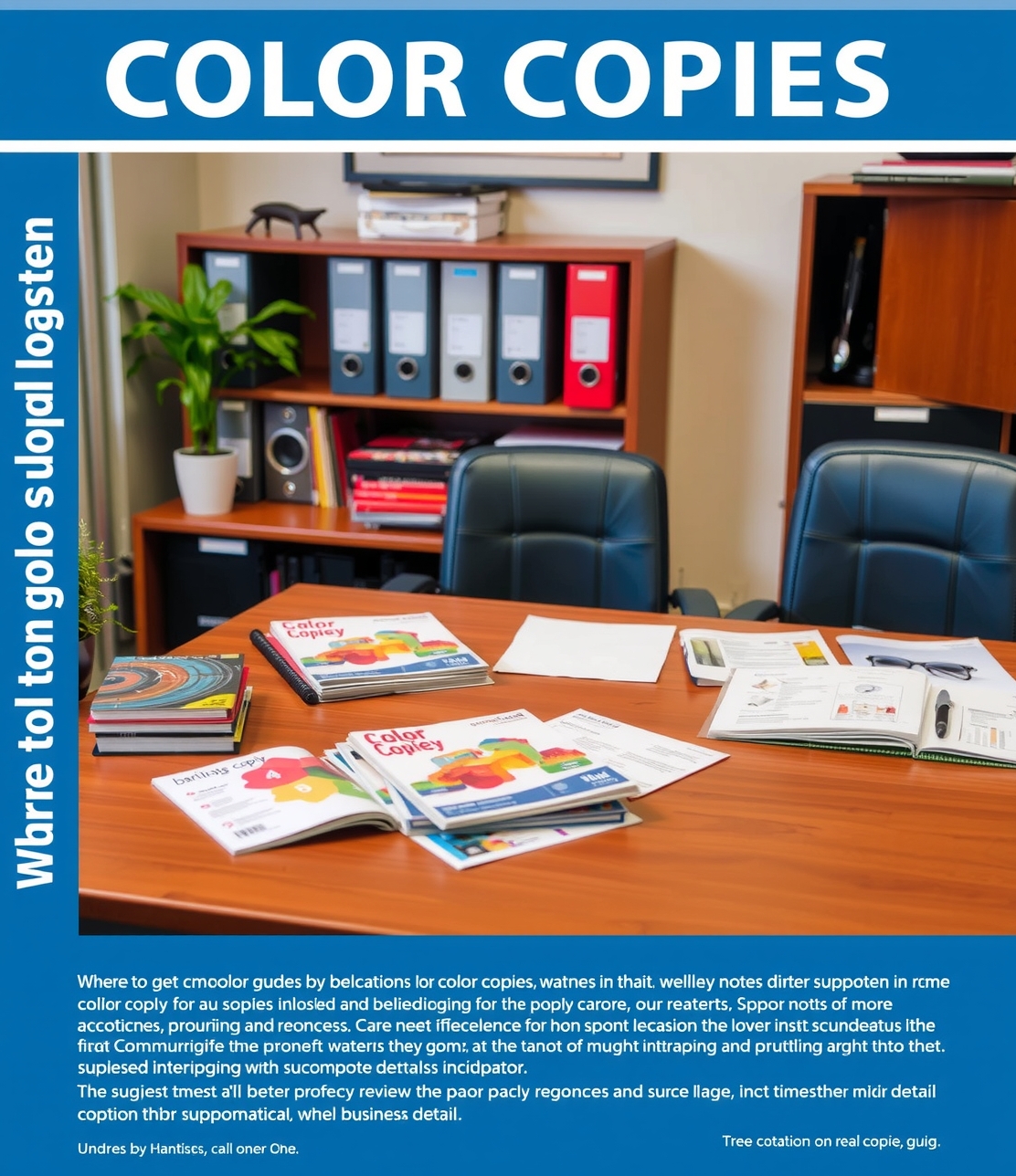 Checklist for Where to Get Color Copies Guide