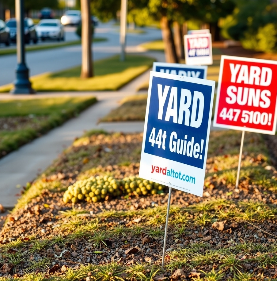 Yard Signs Mobile Al Guide