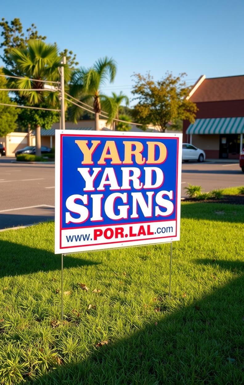 Preparation visual for Yard Signs Mobile Al Guide
