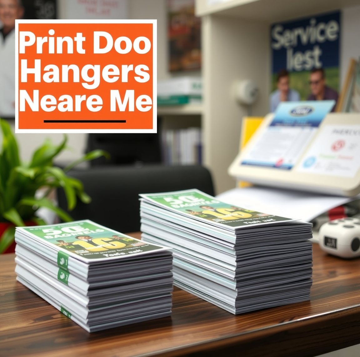 Quality check visual for Print Door Hangers Near Me Guide