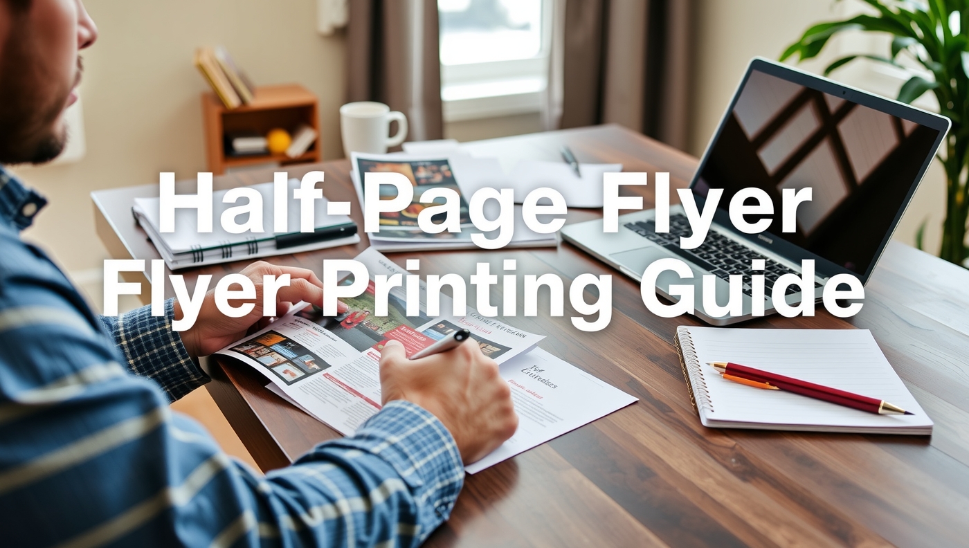 Evaluating the best Half Page Flyer Printing Guide environment