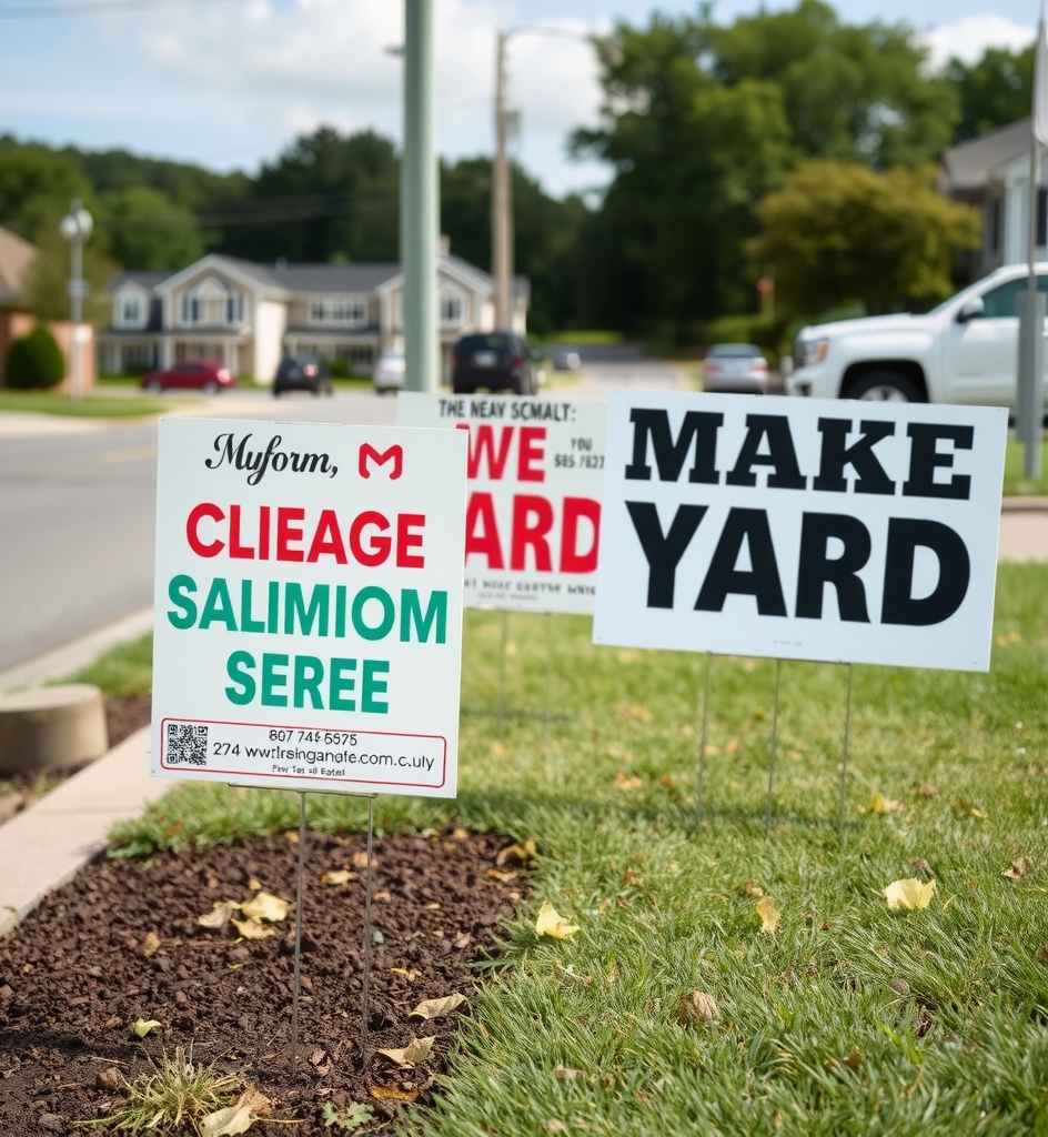 How to Make Custom Yard Signs