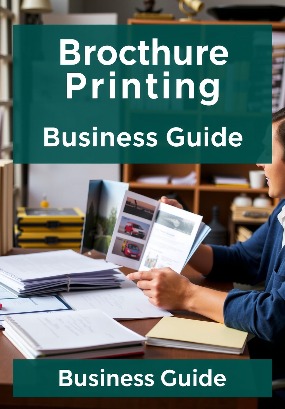 Preparation visual for Brochure Printing Business Guide