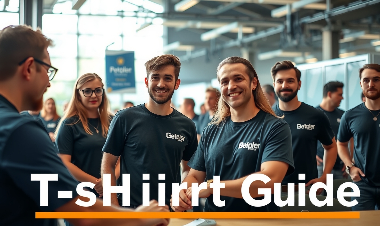 Checklist for Company Tshirt Printing Guide