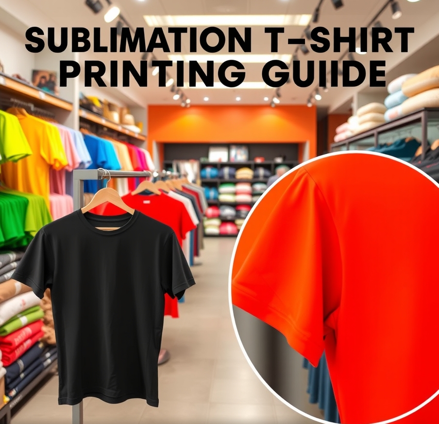 Preparation visual for Sublimation Tshirt Printing Guide