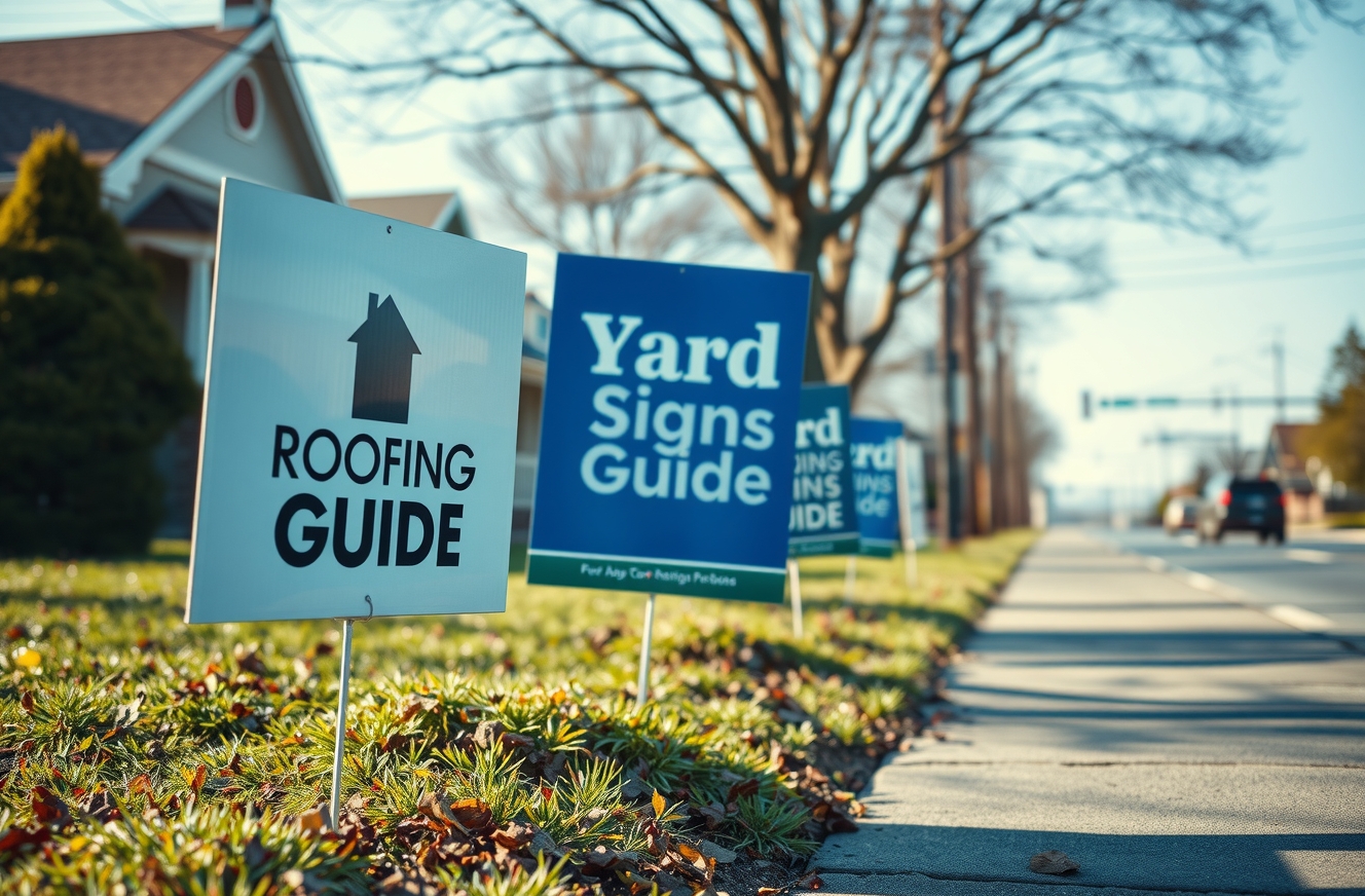 Yard Signs Roofing Guide