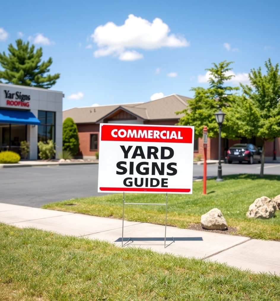 Checklist for Yard Signs Roofing Guide
