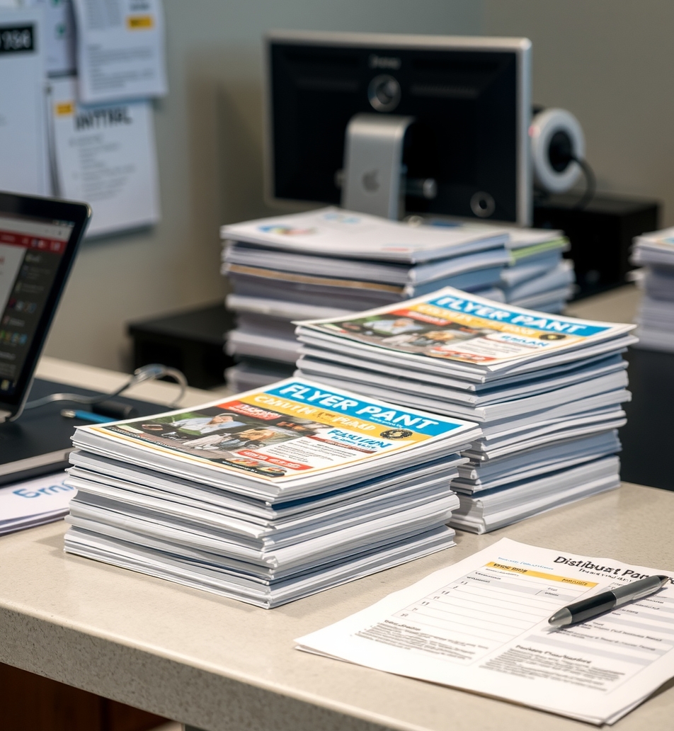 Preparation visual for Flyer Printing Houston Guide