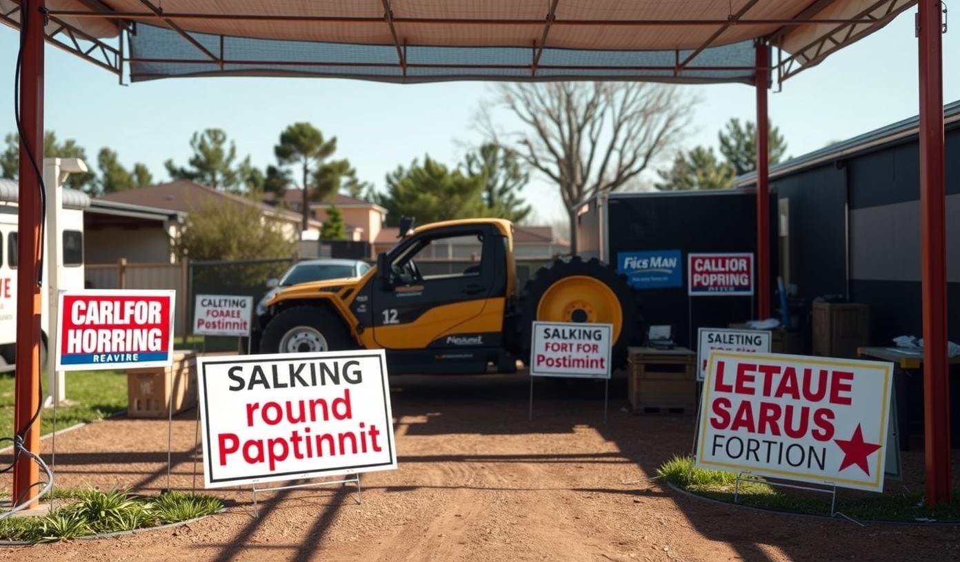 Quality check visual for Online Yard Signs Guide