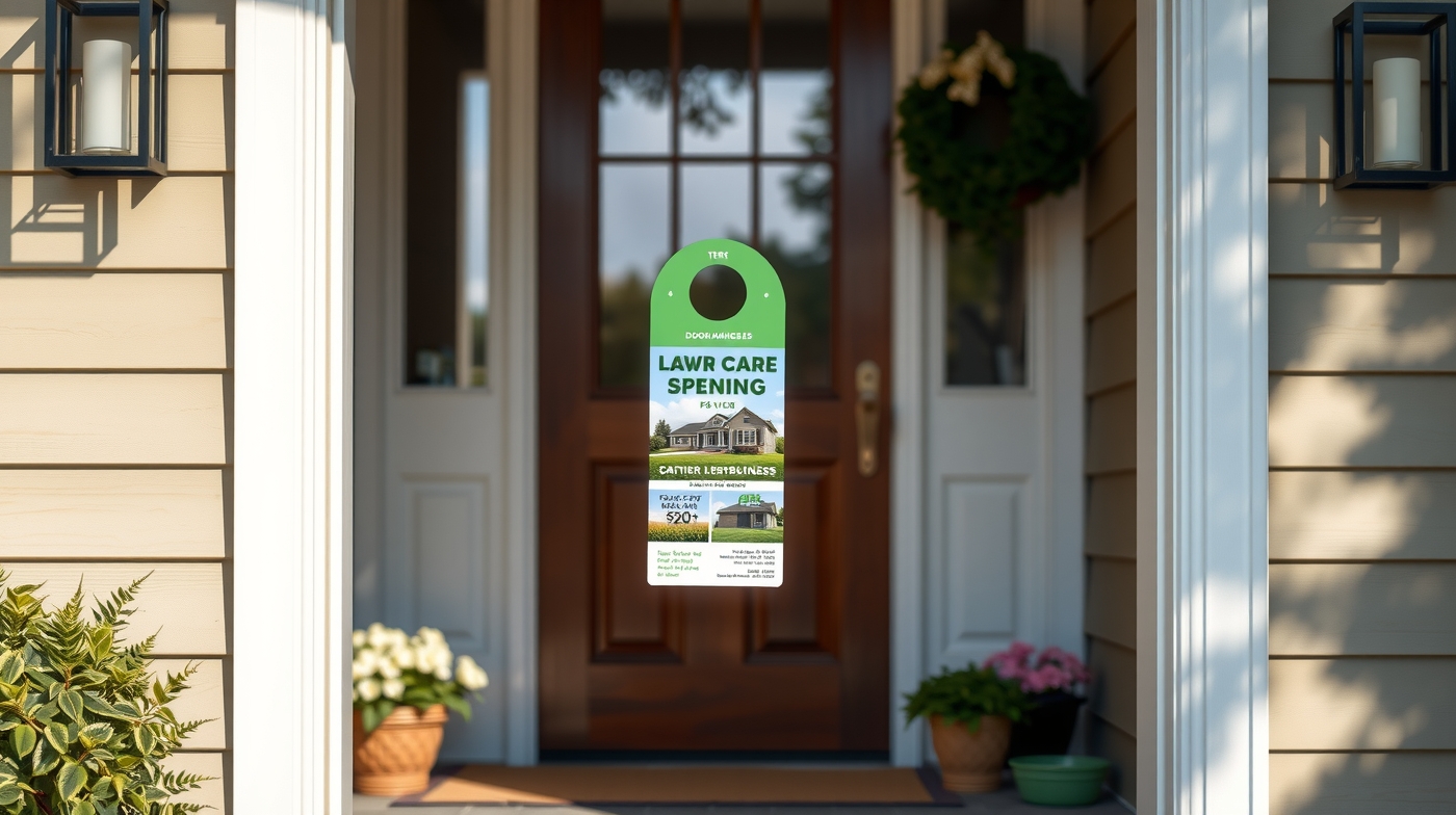 Checklist for Door Hangers for Lawn Care Business Guide