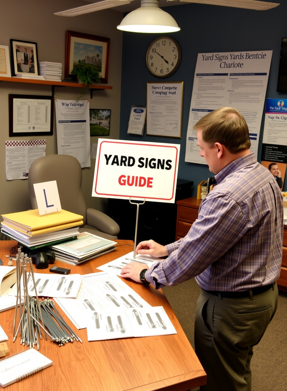 Checklist for Yard Signs Charlotte Guide