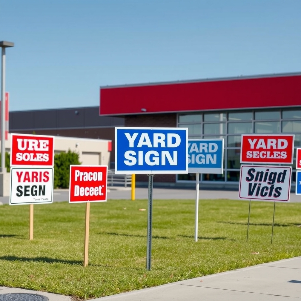 Checklist for Yard Signs Cvs