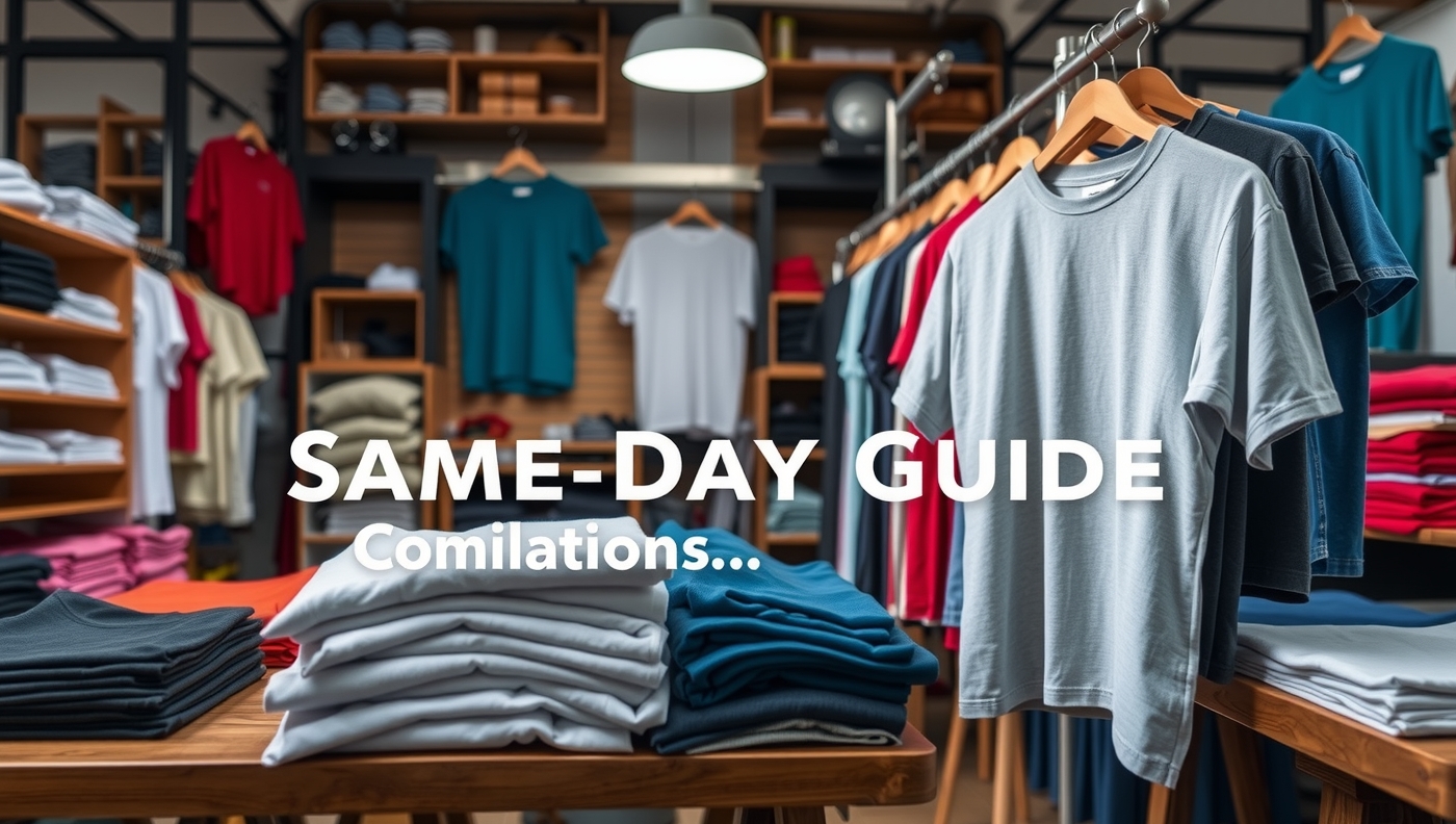 Tshirt Printing Same Day Guide