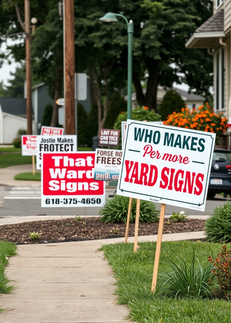 Who Makes Yard Signs Guide