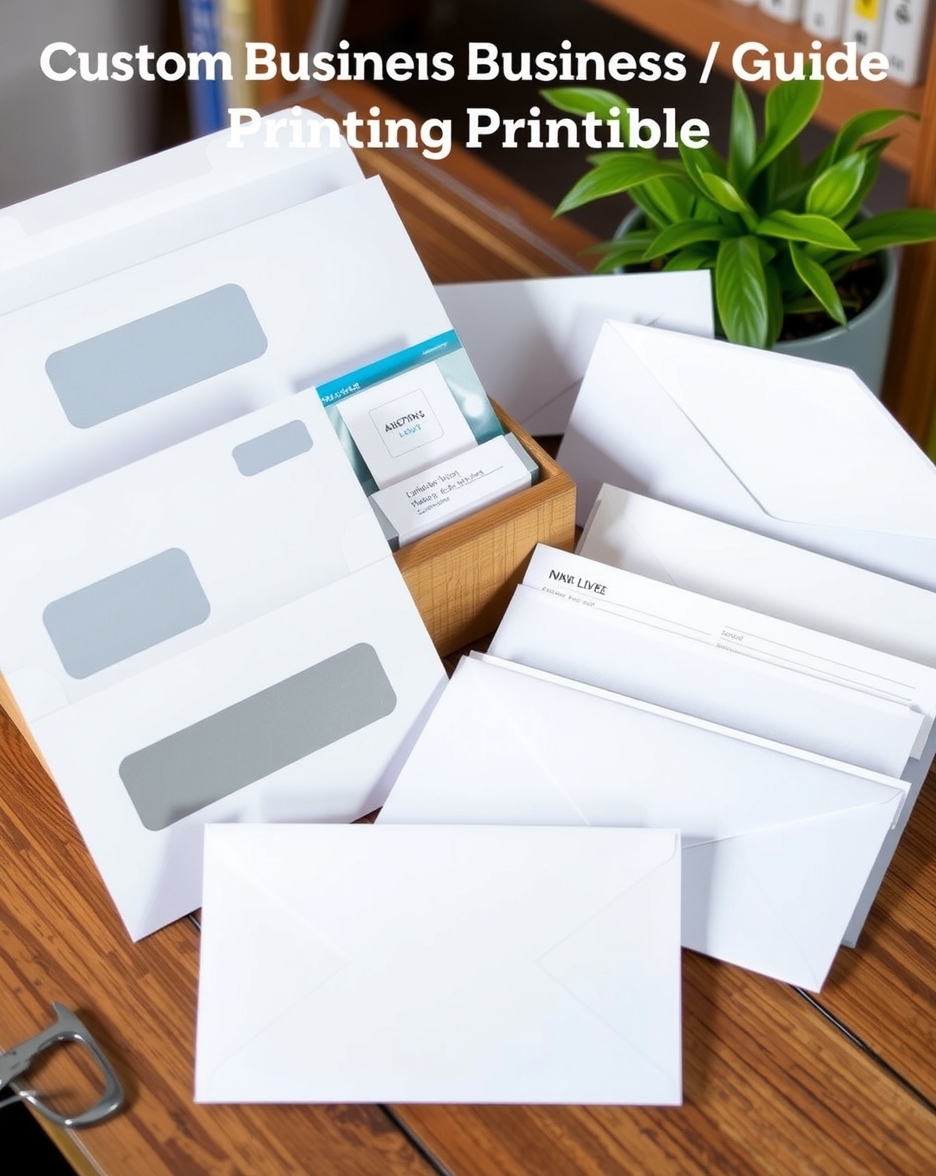 Checklist for Custom Business Envelope Printing Guide