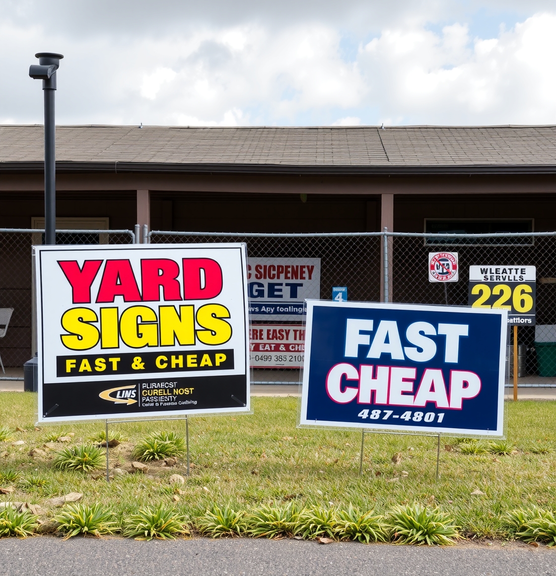 Evaluating the best Yard Signs Fast and Cheap environment
