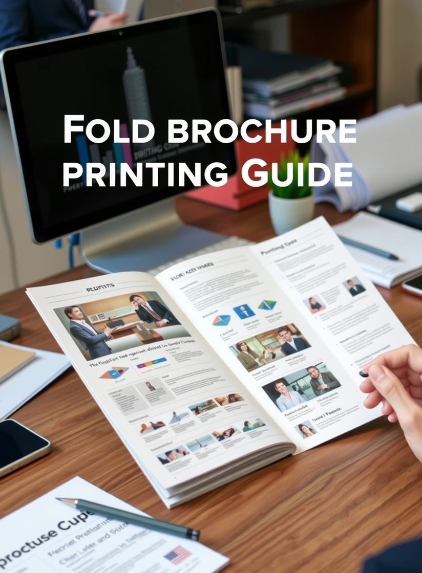 Preparation visual for Fold Brochure Printing Guide