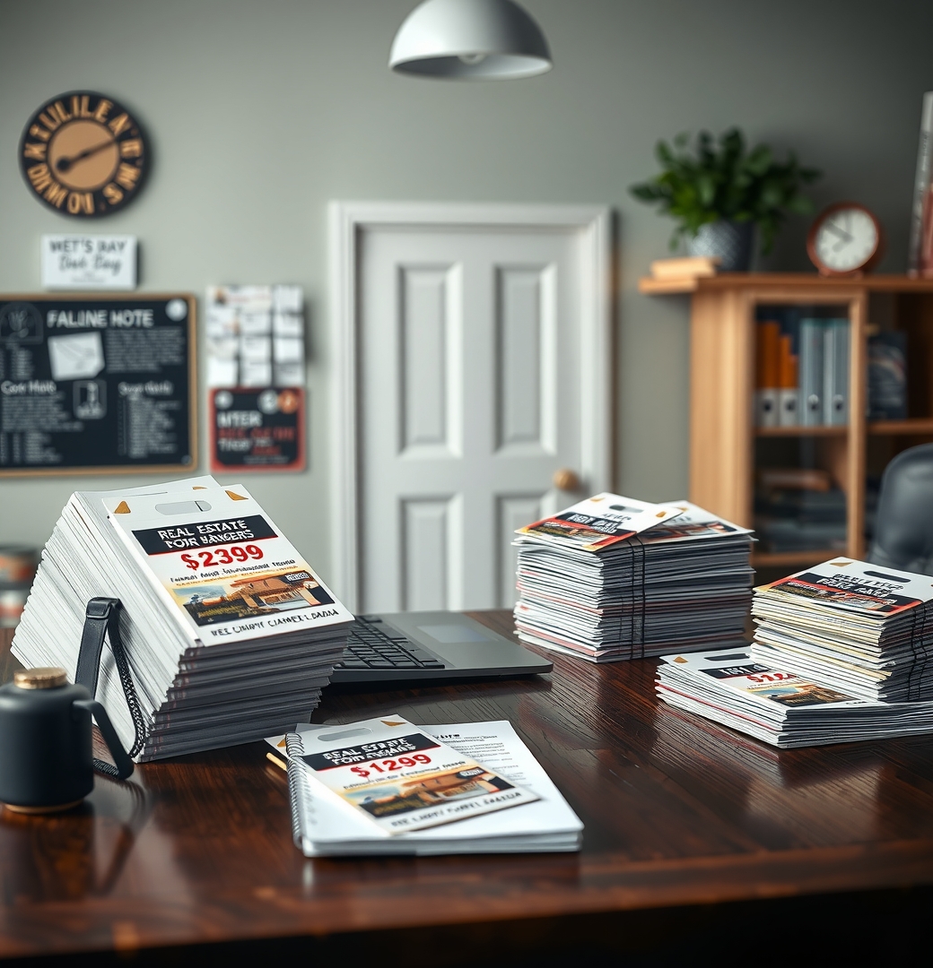 Quality check visual for Real Estate Door Hangers