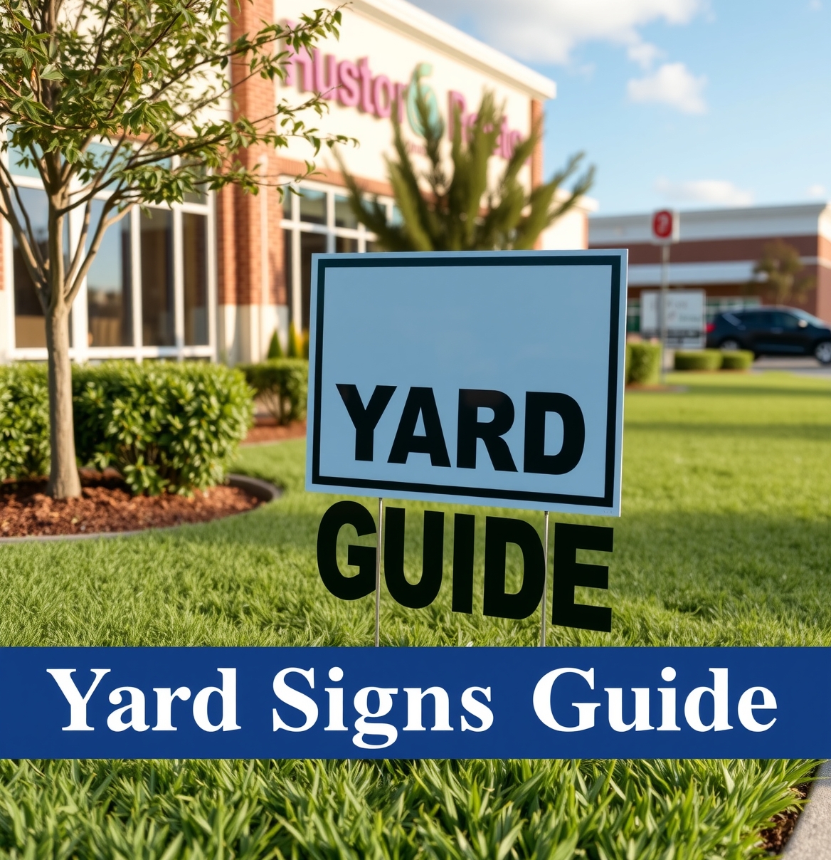 Checklist for Houston Yard Signs Guide