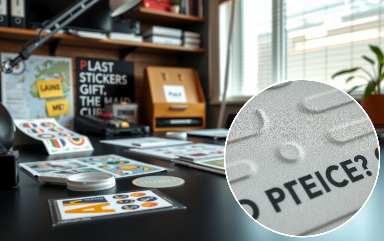 Quality check visual for Custom Size Stickers Printing