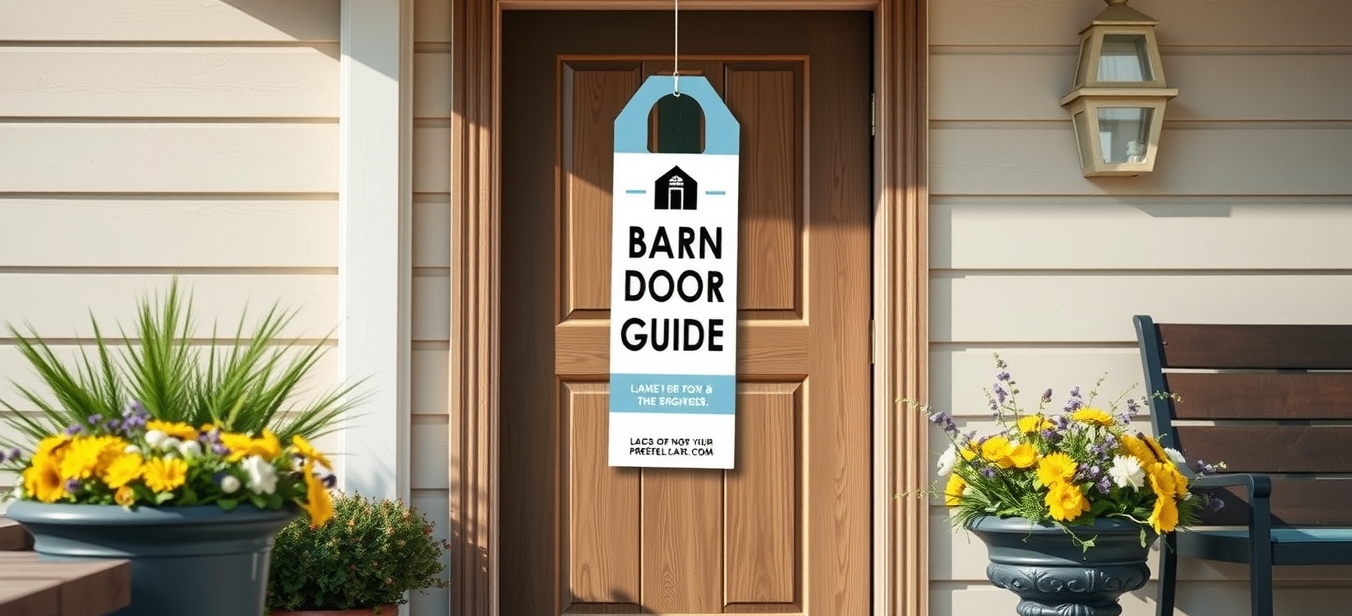 Preparation visual for Barn Door Hangers Guide