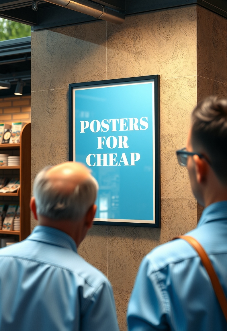 Preparation visual for Printing Posters for Cheap