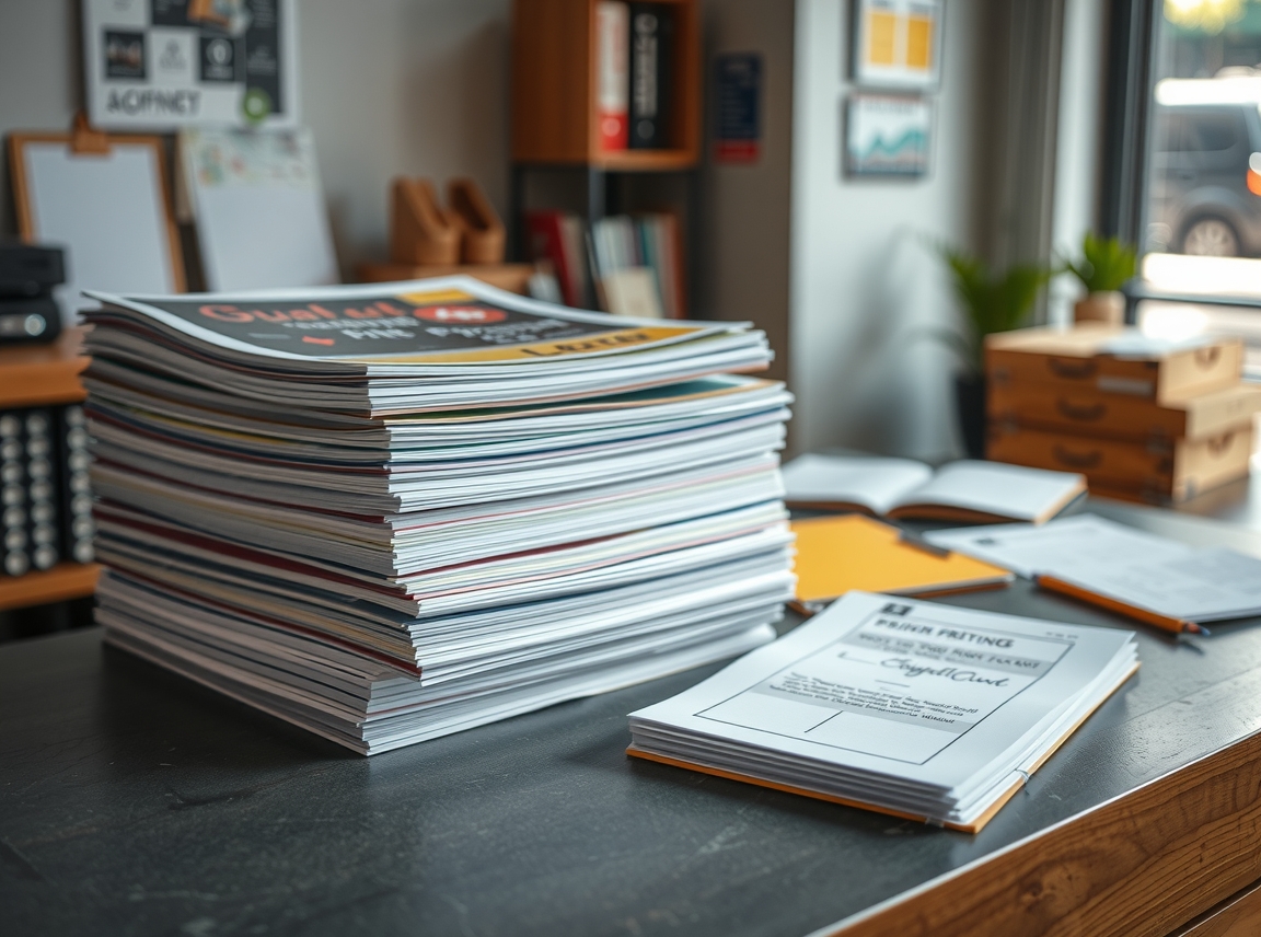 Preparation visual for Affordable Flyer Printing