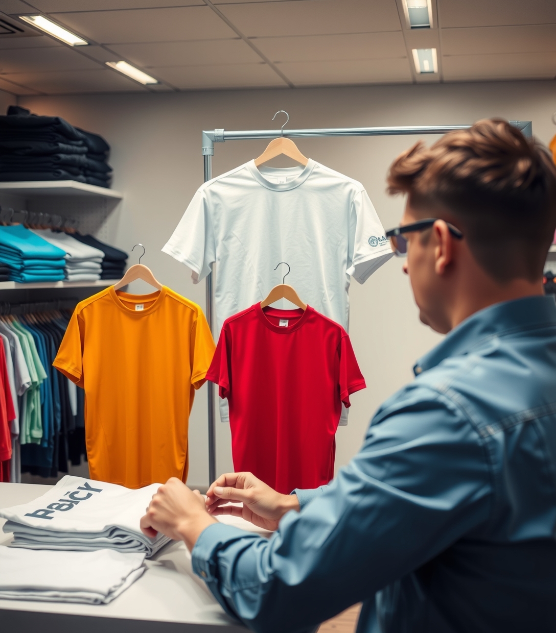 Evaluating the best Tshirt Printing Size environment